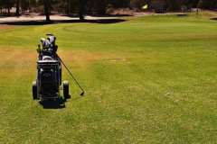 Well maintained greens at the Coffin Bay Golf Club