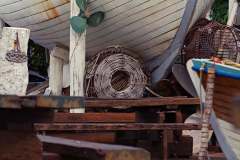 Boats and ropes at the Seawall Apartments at Glenelg