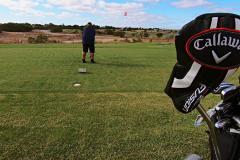 Playing Callaway Clubs on The Dunes Golf Course