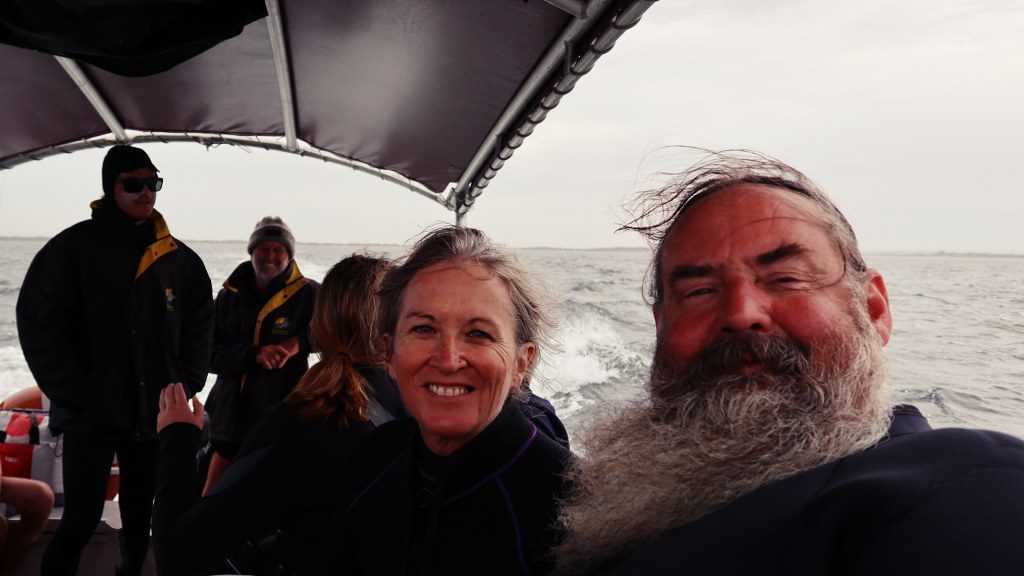 Finchy and friends on the Ocean Eco Experience Tour at Baird Bay