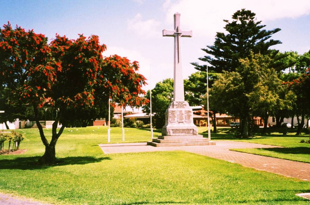 Cross of Sacrifice in Millicent SA