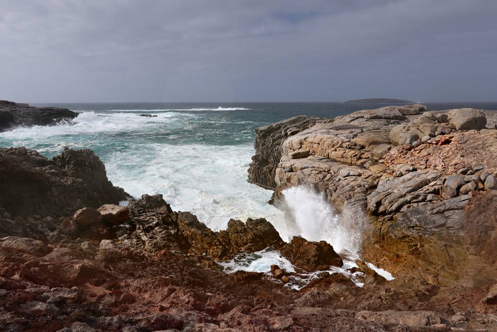 Rough seas at Port Lincoln