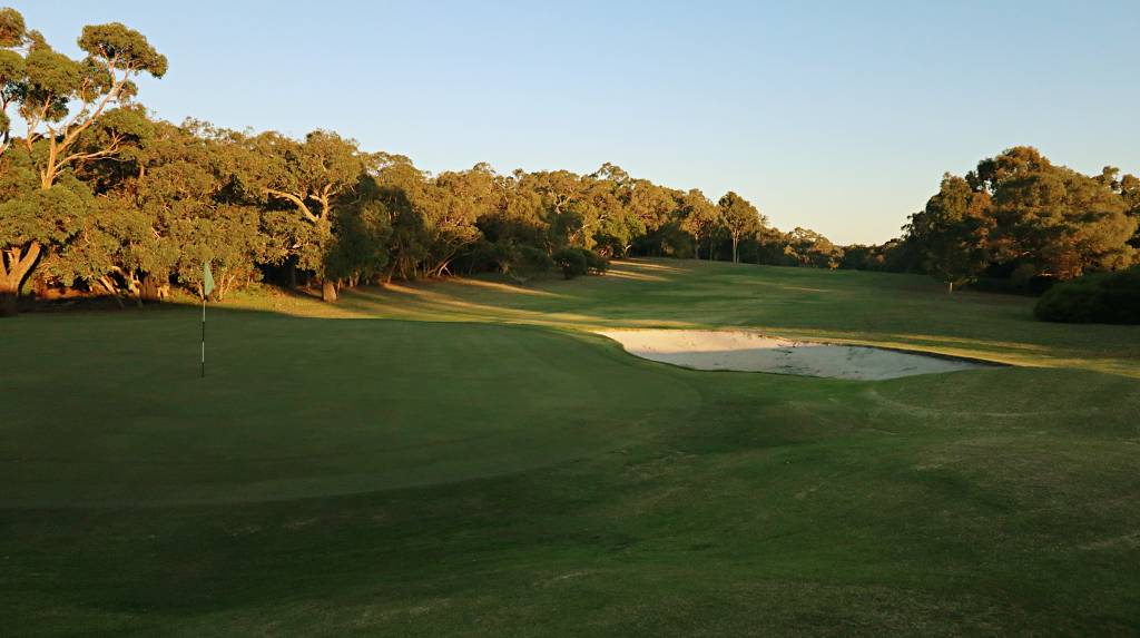 The 9th at the Millicent Golf Club