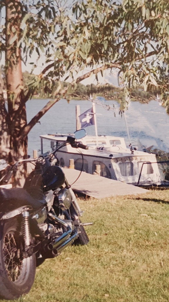 Huck Finn at Long Island Marina Summer '95